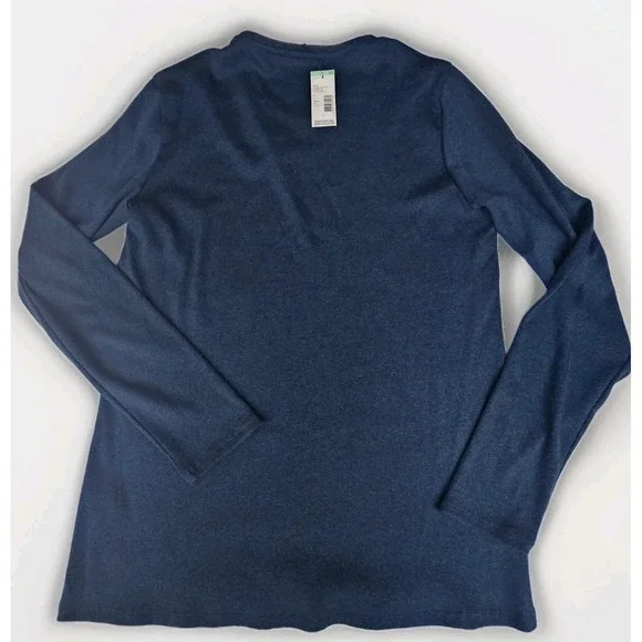 Structure Sweater Double Vee Men's Size Large Blue NWT Long Sleeve Very Soft! - Picture 6 of 7